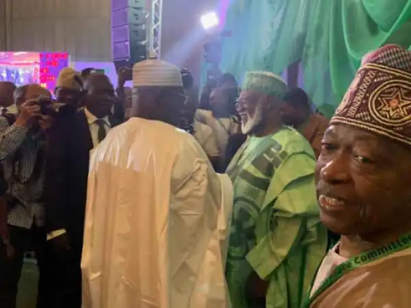 Atiku, Buhari Arrive At Venue For Signing Of Second Peace Accord (Photos)